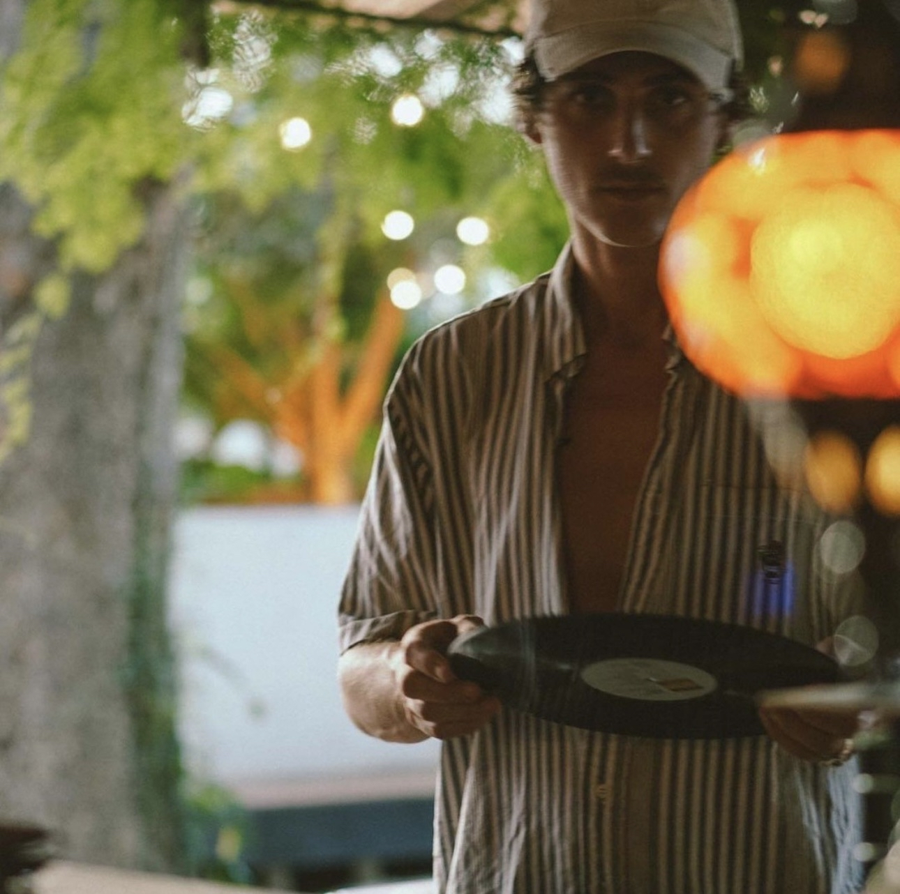 BROSIA holding vinyl